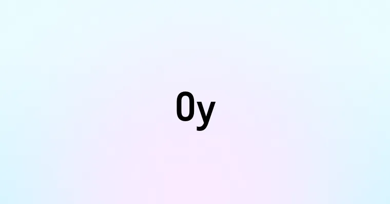 Oy