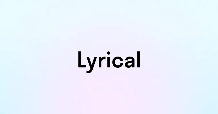 Lyrical