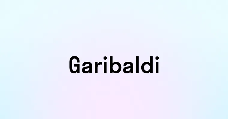 Garibaldi