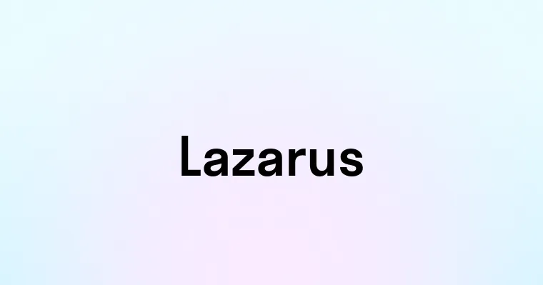 Lazarus