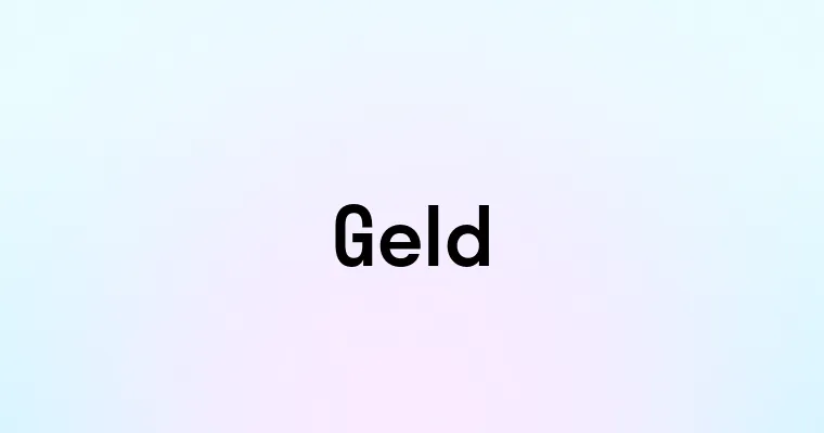 Geld