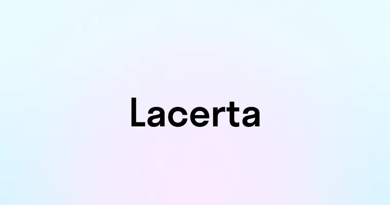 Lacerta