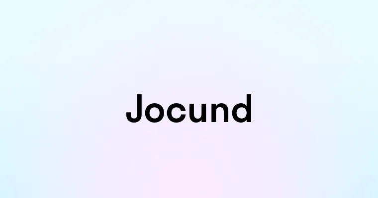 Jocund