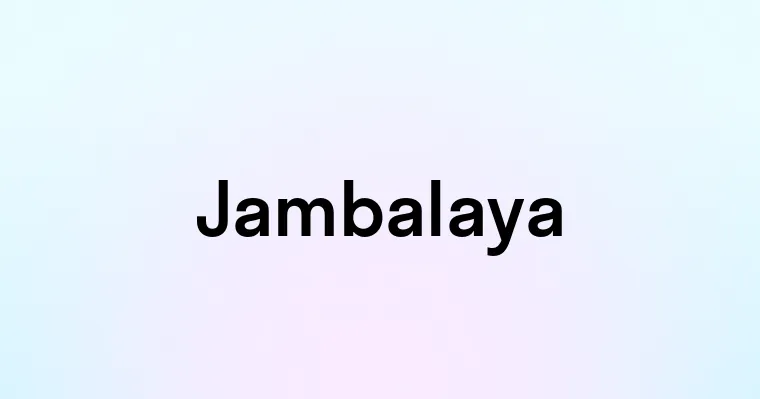 Jambalaya