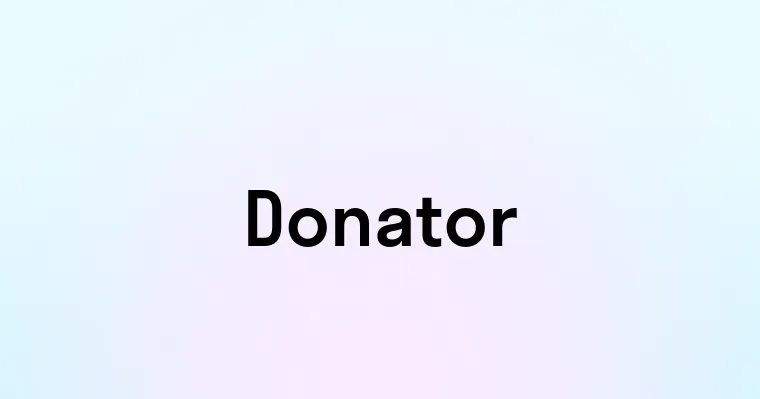 Donator