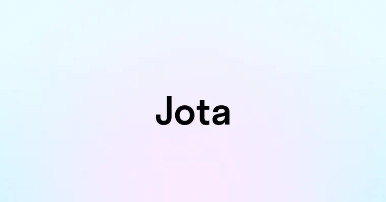 Jota