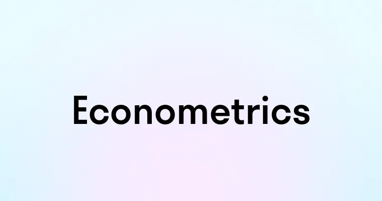 Econometrics