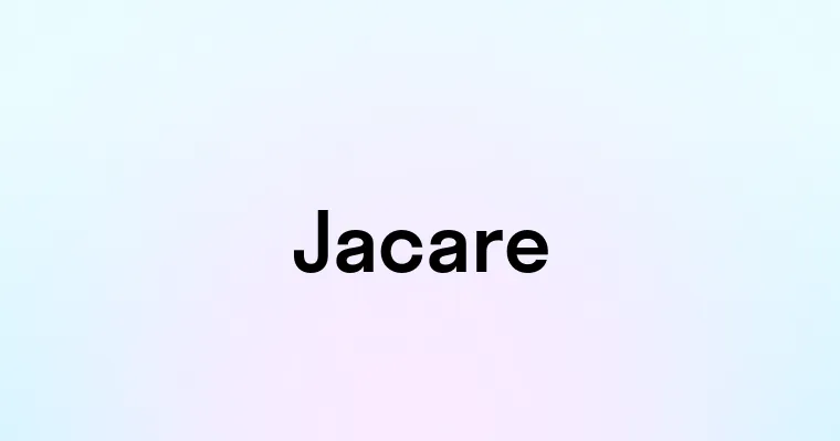 Jacare