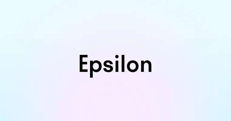 Epsilon