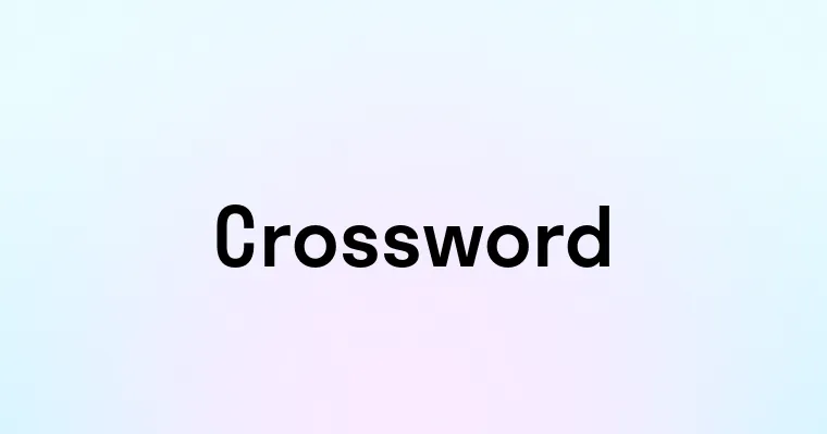 Crossword