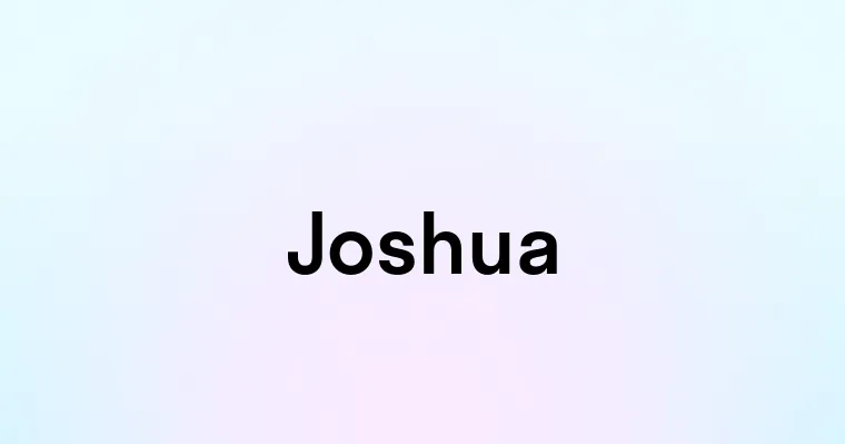 Joshua