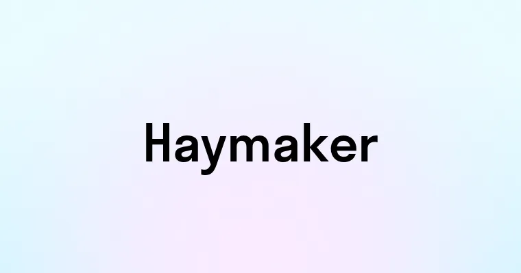 Haymaker