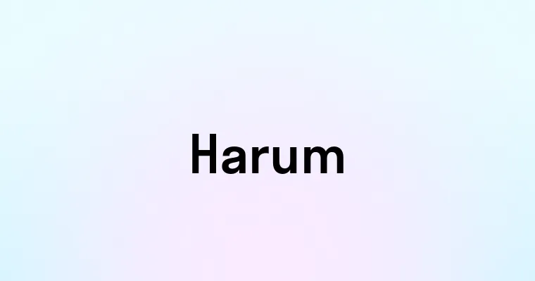 Harum