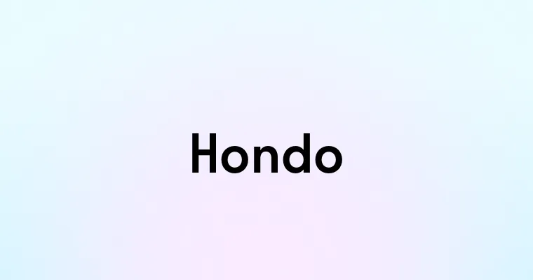 Hondo