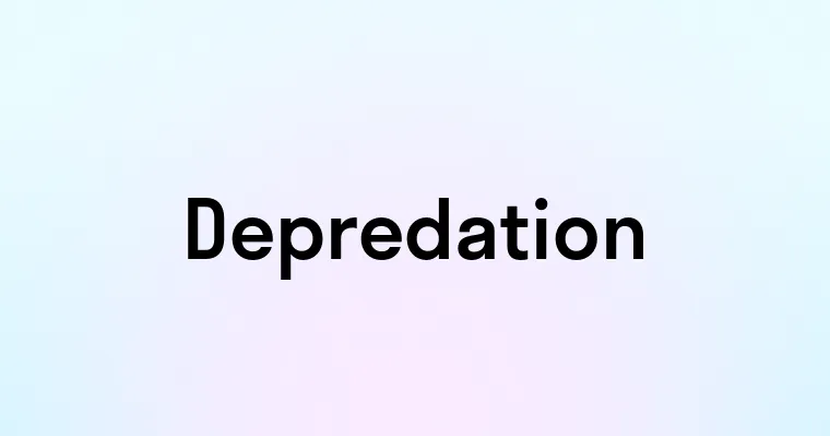 Depredation