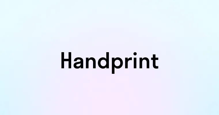 Handprint