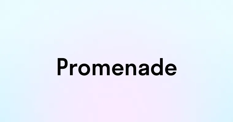 Promenade