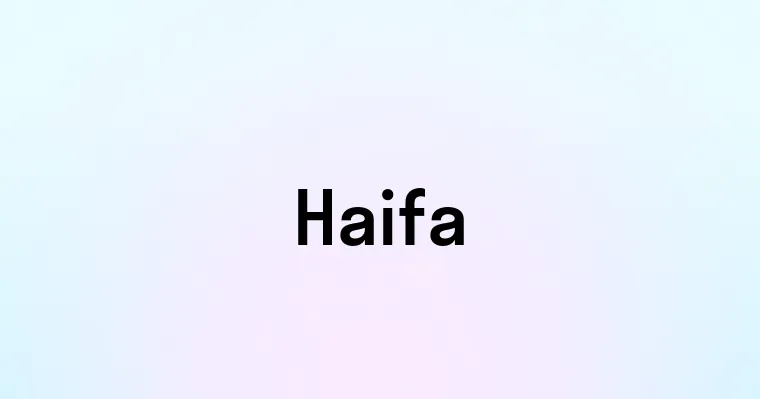 Haifa