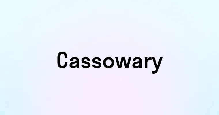 Cassowary