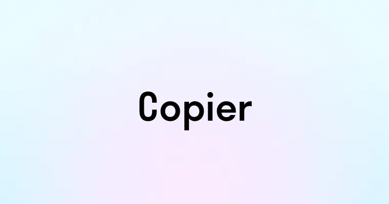 Copier