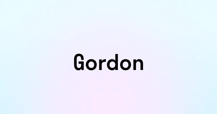 Gordon