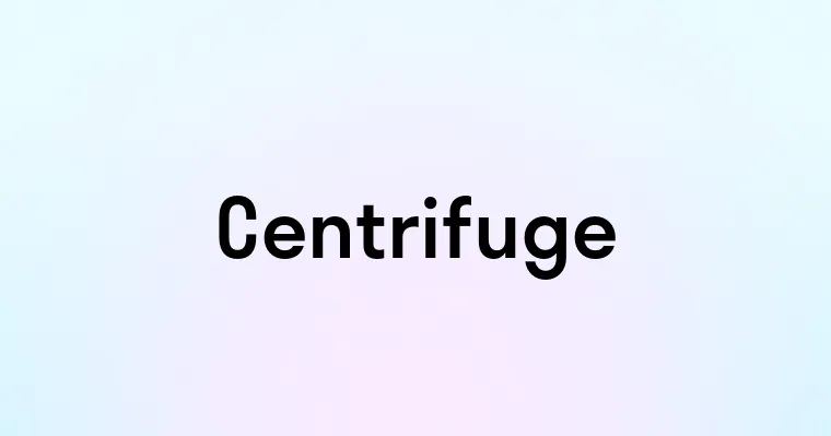 Centrifuge