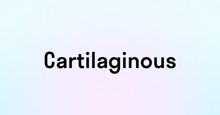 Cartilaginous