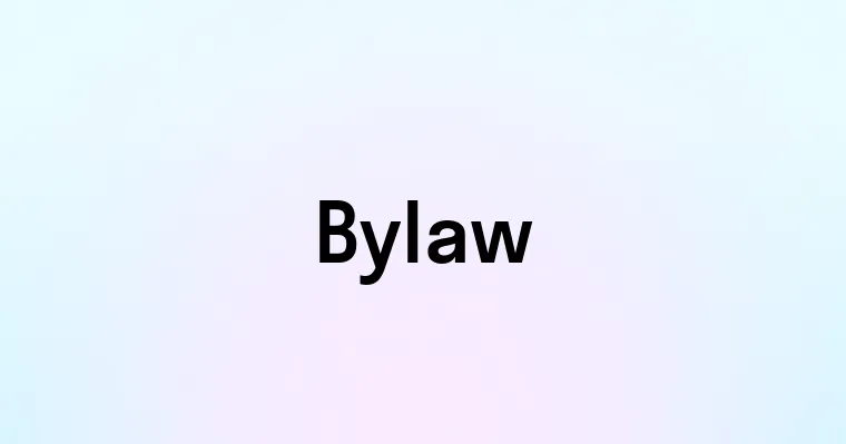 Bylaw