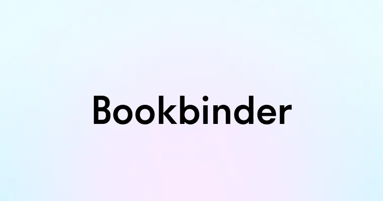 Bookbinder