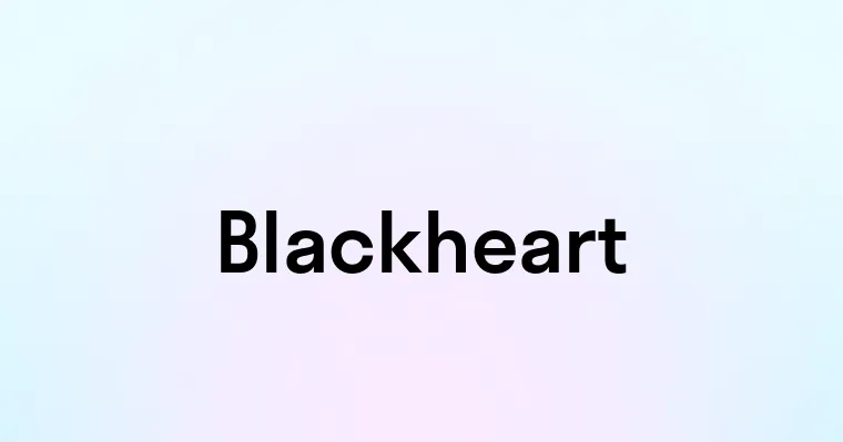 Blackheart