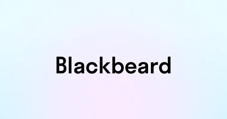 Blackbeard