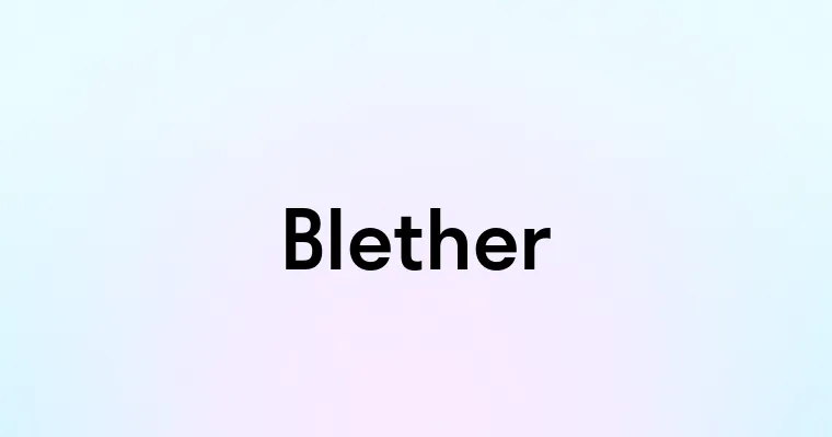 Blether