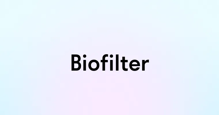 Biofilter