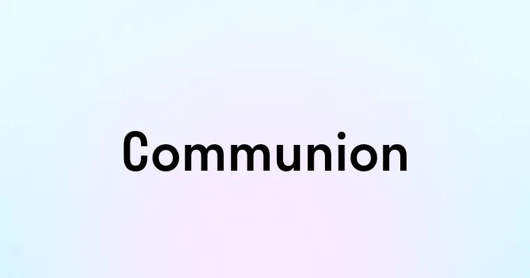 Communion