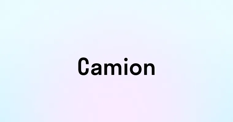 Camion