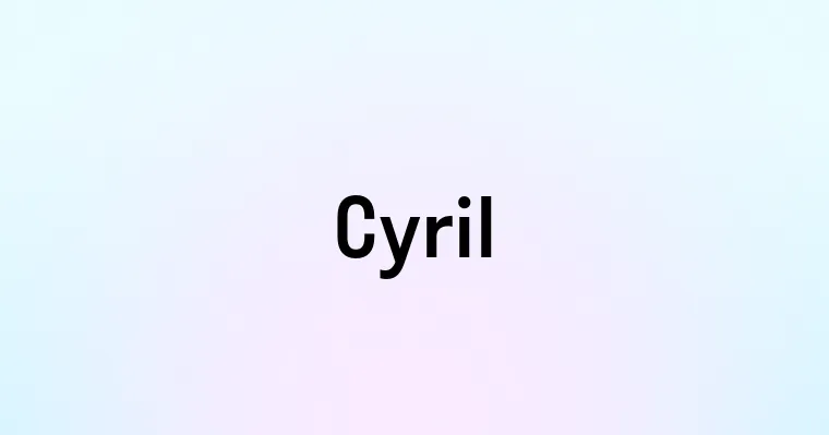 Cyril