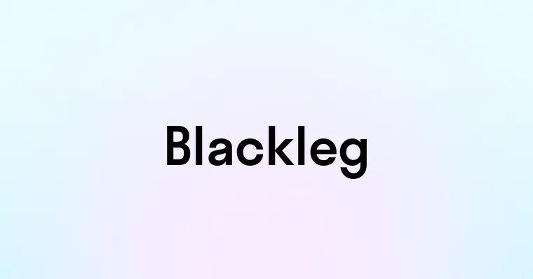 Blackleg