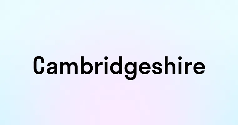 Cambridgeshire