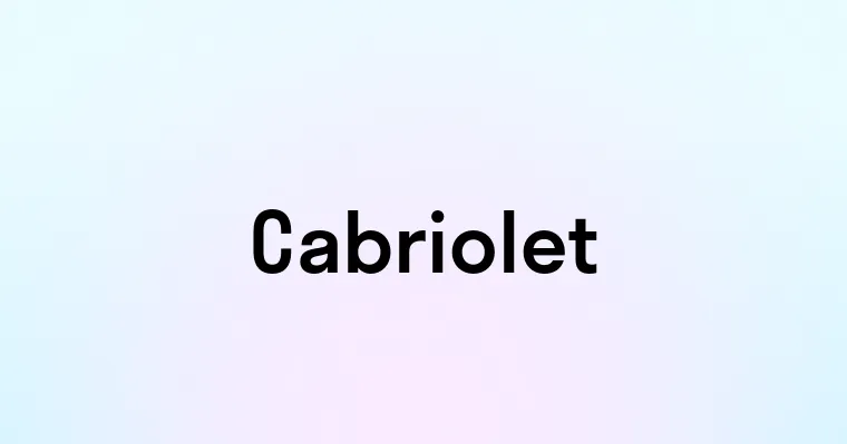 Cabriolet