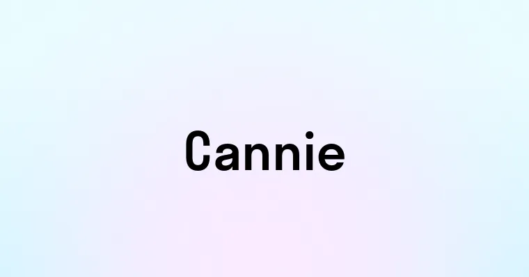 Cannie