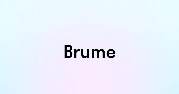 Brume