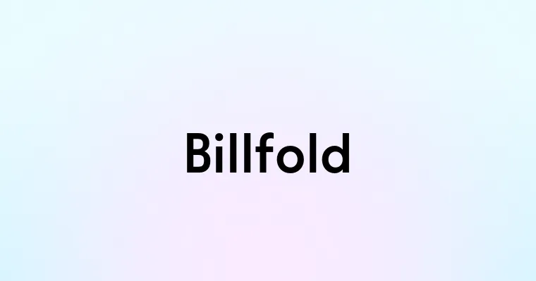 Billfold