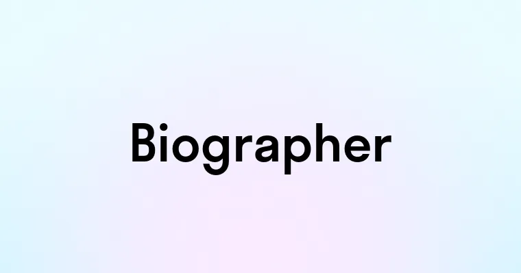 Biographer