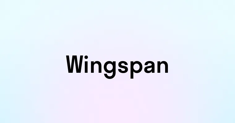 Wingspan