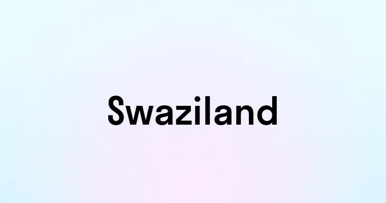 Swaziland