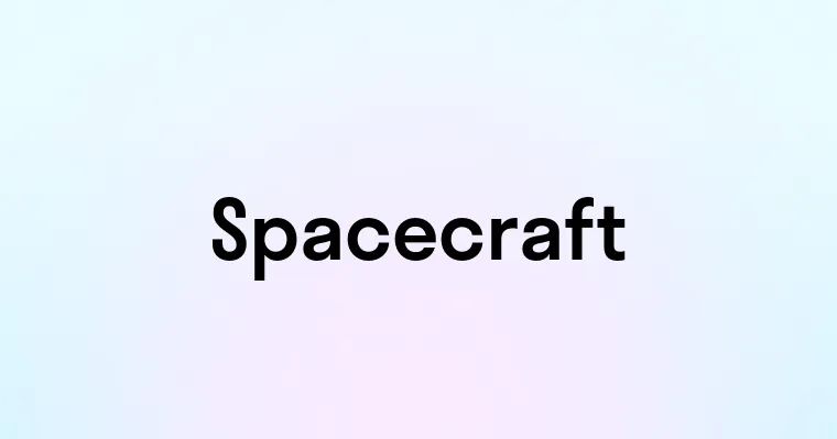 Spacecraft