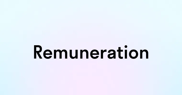 Remuneration