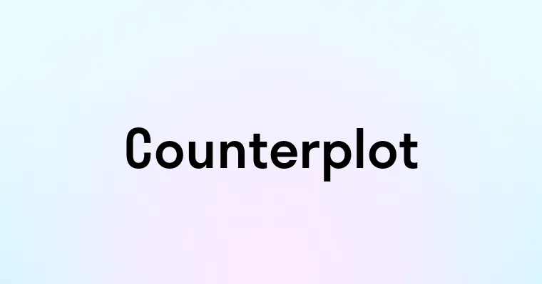 Counterplot Icon Counterplot — перевод, транскрипция, произношение и примеры