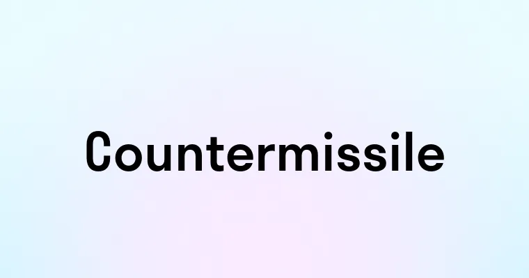 Countermissile