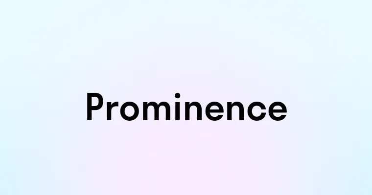 Prominence